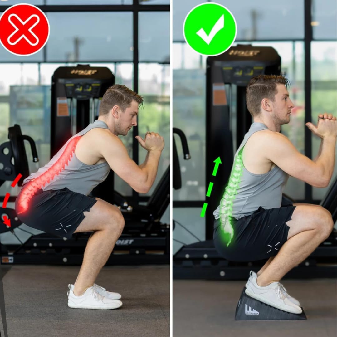 Slant board for ankle mobility and deep squats